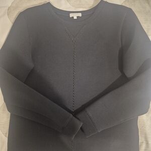 Escada Black Studded Sweatshirt